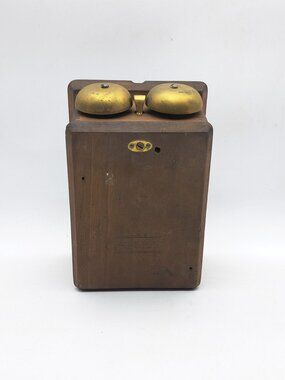 Vintage Wooden Telephone Ringer Box N515H
